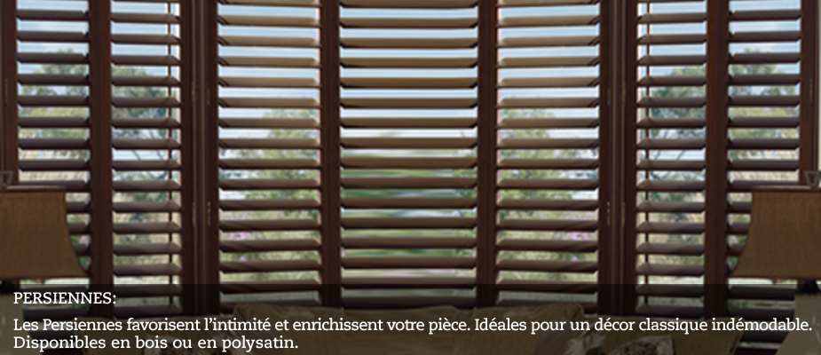 Stores persiennes